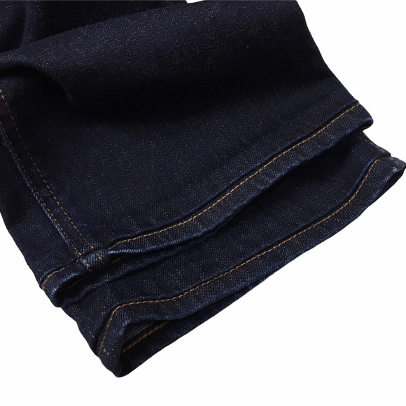 J CREW Jeans Matchstick Straight Leg Ultra Dark Wash Stretch Denim 29S Short - Picture 13 of 14